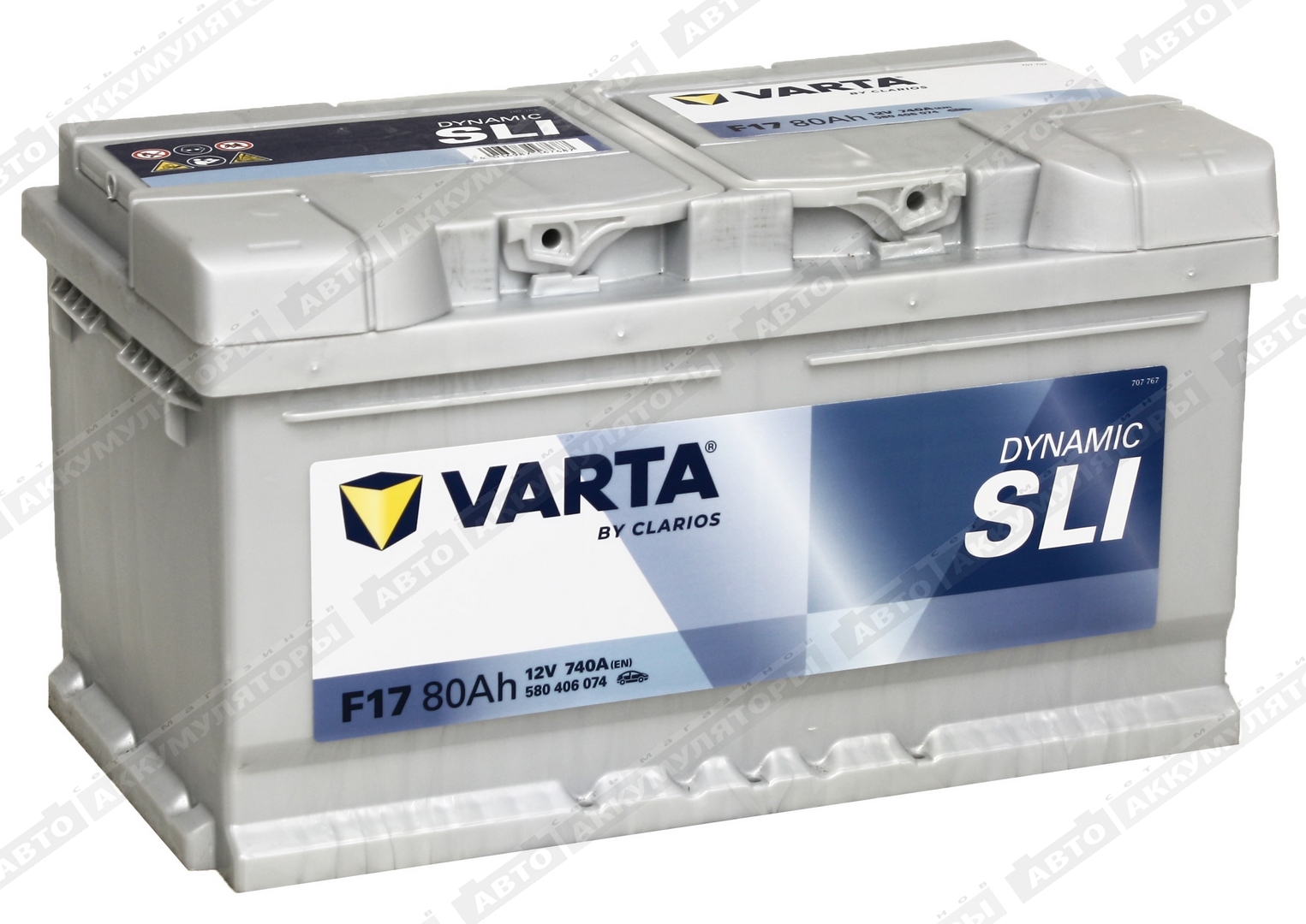 Varta Dynamic SLI 580 406 074 (F17) 80 Ач