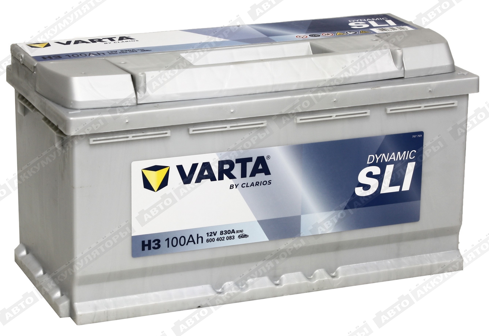 Varta Dynamic SLI 600 402 083 (H3) 100 Ач