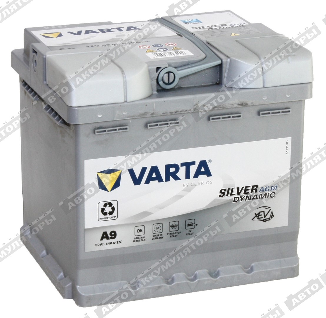 Varta Silver Dynamic AGM 550 901 054 50 Ач